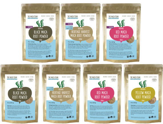 Raw Complete Maca Powder Sampler Package