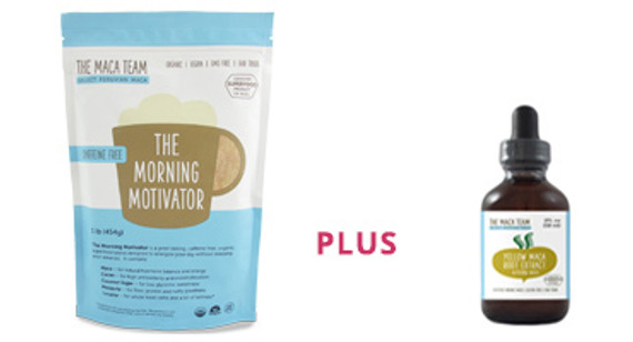 Bundle Morning Motivator Plus Yellow Maca Extract