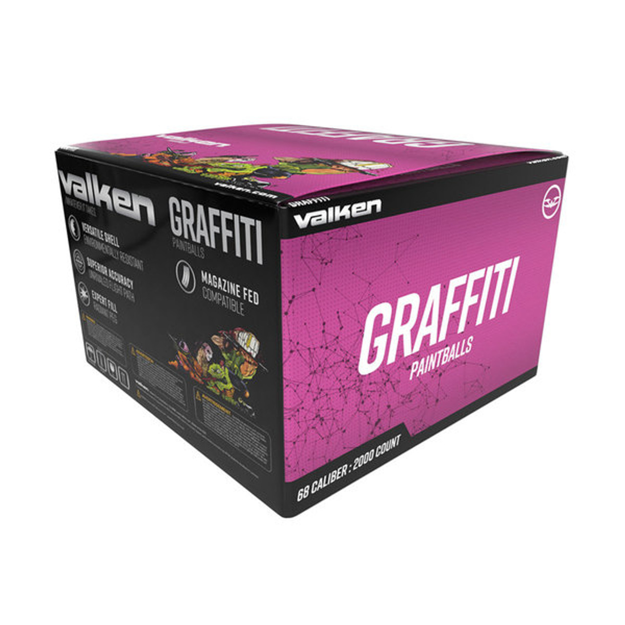 Valken Graffiti 68 Caliber Paintballs