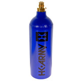 blue 20oz HK Army co2 air tank for paintball