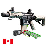 Valken ASL Series Echo AEG Airsoft Rifle w/ Battery & Charger Combo (Black/Tan) - Canada