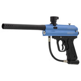 Blue Valken Razorback paintball marker left side