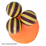 valken graffiti paintballs yellow and purple shell orange fill