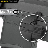 Valken ASL+ Kilo45 AEG airsoft gun ambidextrous mag release