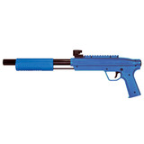Blue Valken GOTCHA Paintball Gun left side, ideal paintball gun for kids.