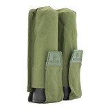 Valken 2 pod molle pod pouch olive green right front angle