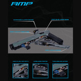 Diagram showing showing details of Shocker AMP Paintball marker