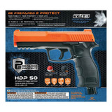 P2P HDP .50 caliber pepper ball pistol infographic