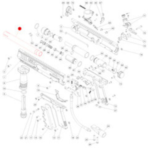 Valken blackhawk paintball gun parts diagram