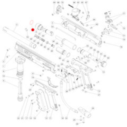 valken blackawk paintball gun parts diagram