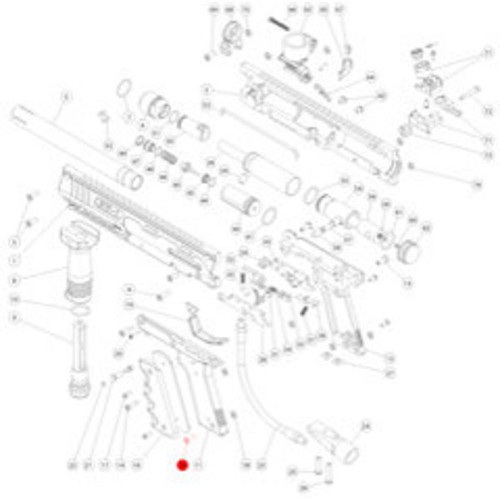 valken blackhawk paintball gun parts diagram