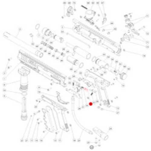 Marker Parts - SW-1 Part# 33 Trigger Catch