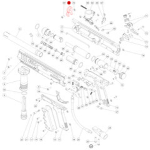 Marker Parts - SW-1 Part# 68 Front Sight