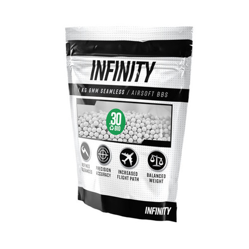 Infinity 0.30g 3,300ct Biodegradable Airsoft BBs (1kg)