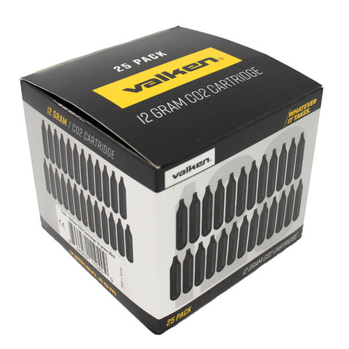 Valken 12gram CO2 Cartridge - 25ct