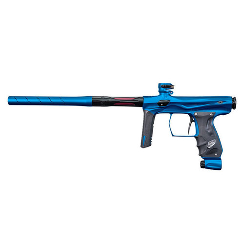 Blue Shocker AMP Paintball marker, a high-performance choice for professional paintball players.