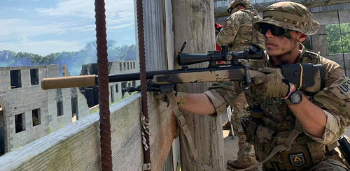 Snipers receive intensive training to boost combat capability