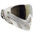dye i5 paintball goggles white and gold right side front