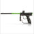 Black/Lime Dye Rize CZR Electronic paintball marker left side