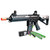 Valken ASL Mod-M AEG Airsoft Gun Battery & Charger Combo - Black/Grey