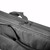 Valken black gun case with lockable zippers closeup