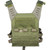 valken molle plate carrier olive front