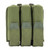 Valken 3 pod molle pod pouch olive green front