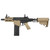 Valken M17 magfed paintball marker black with desert tan accents left side