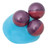 Valken New World 68 Caliber paintballs two-tone purple shell with blue fill