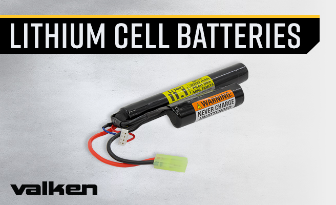 valken airsoft lithium cell batteries