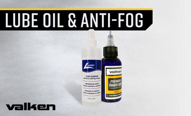 Valken airsoft lube oil and anti-fog