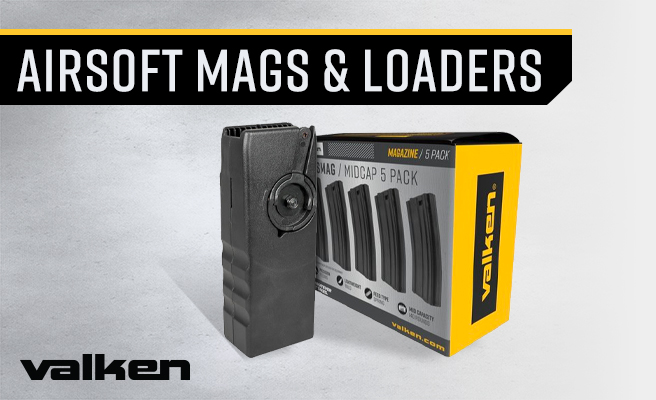 Airsoft - Parts/Accessories - Mags & Loaders - Valken Sports