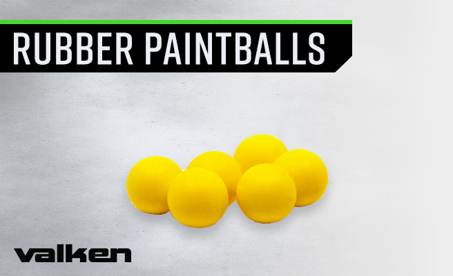 Valken Rubber Paintballs