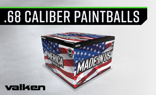 Valken 68 caliber paintballs