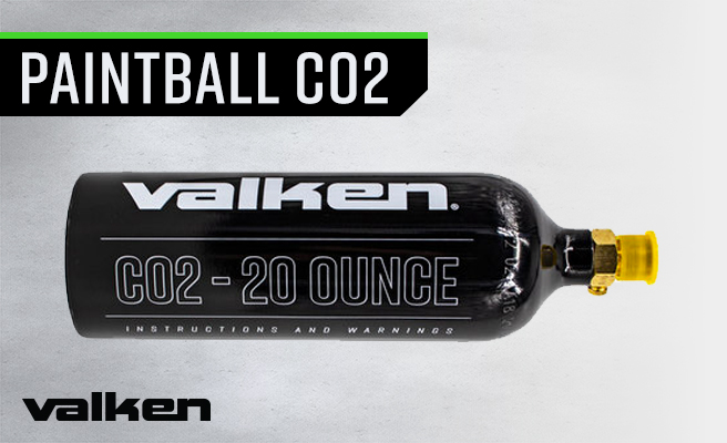 valken paintball CO2 tanks