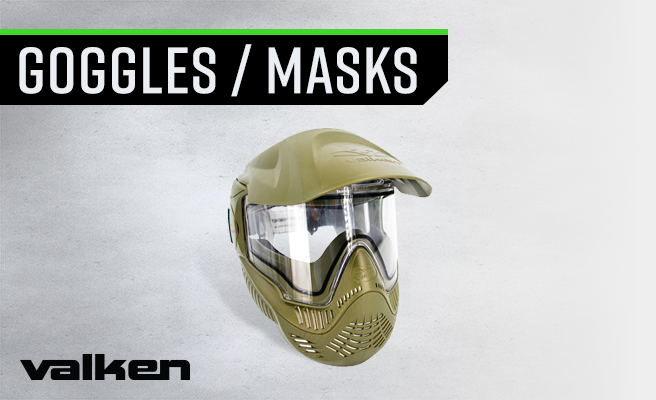 Valken ANNEX Single Lens Paintball Goggles (MI-5) - Valken Sports