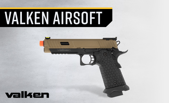 Pistola Airsoft Valken HICAPA CO2 Blowback Metal Desert Tan – El Viajero  del Norte