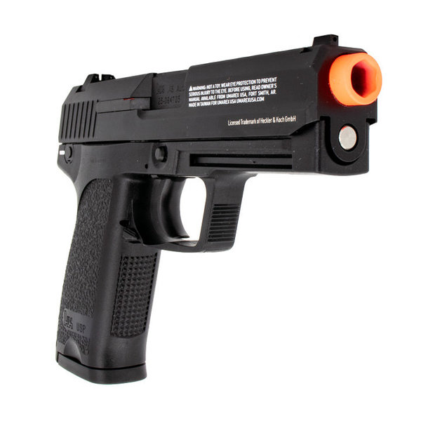 H&K Full Metal USP Compact Tactical Gas Blowback Airsoft Pistol by