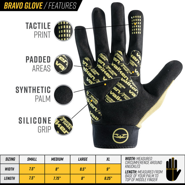 Valken Bravo Gloves - Valken Sports