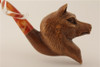 Special Golden Brown Wolf Meerschaum Pipes - 1058
