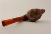 Special Golden Brown Wolf Meerschaum Pipes - 1058