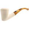 Deluxe Free Hand Smooth Meerschaum Pipe