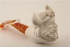 Deluxe Cheering Viking Meerschaum Pipe - 1377