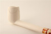 Special Canadian Long Shank Smooth Meerschaum Pipe - 1429