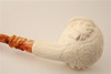 Special Ultra Deluxe Sherlock Holmes and Dr Watson Medallion Meerschaum Pipe - 1475