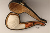 Special Ultra Deluxe Sherlock Holmes and Dr Watson Medallion Meerschaum Pipe - 1475
