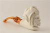 Deluxe Aztec Warrior Meerschaum Pipe - 1523