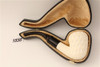 Special Tear Drop Lattice by Emin Brothers Meerschaum Pipe