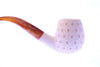 Deluxe Tear Drop Lattice Meerschaum Pipe