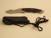 Hanging Knife with Sheath - Black - 4177